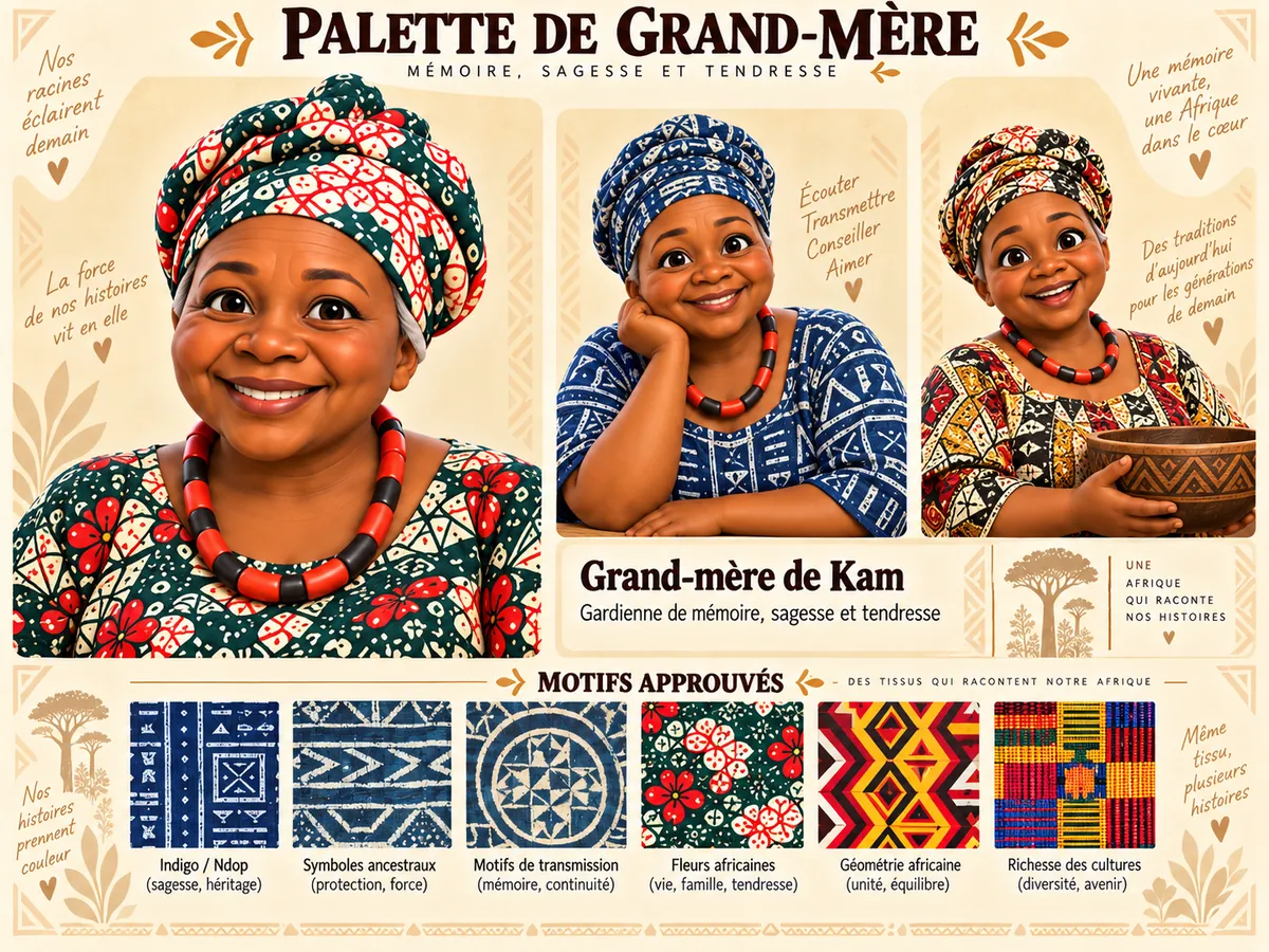 Character palette: Grandmother