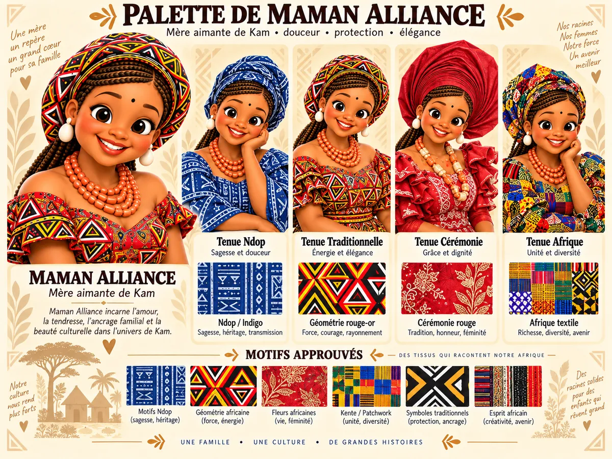 Character palette: Maman Alliance