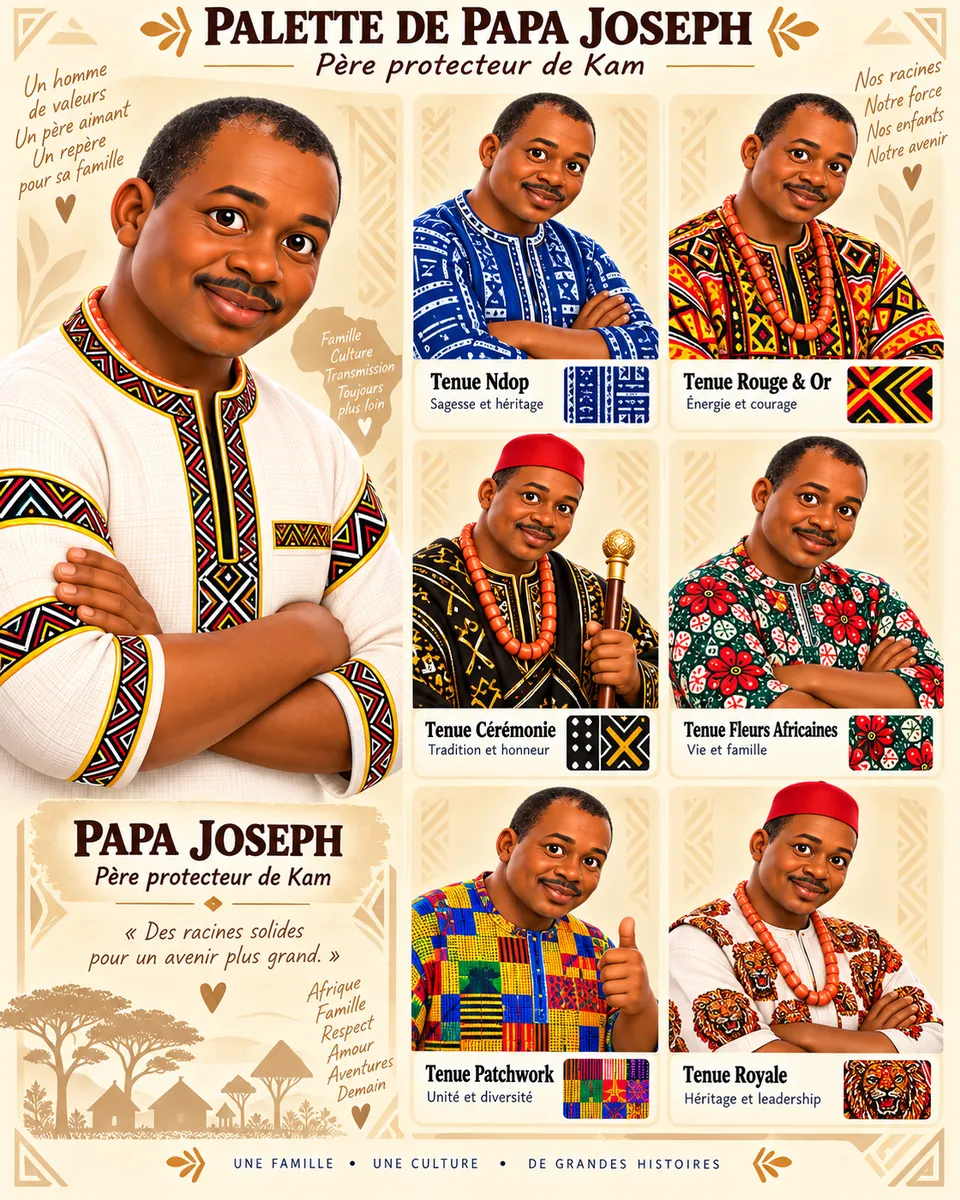 Character palette: Papa Joseph