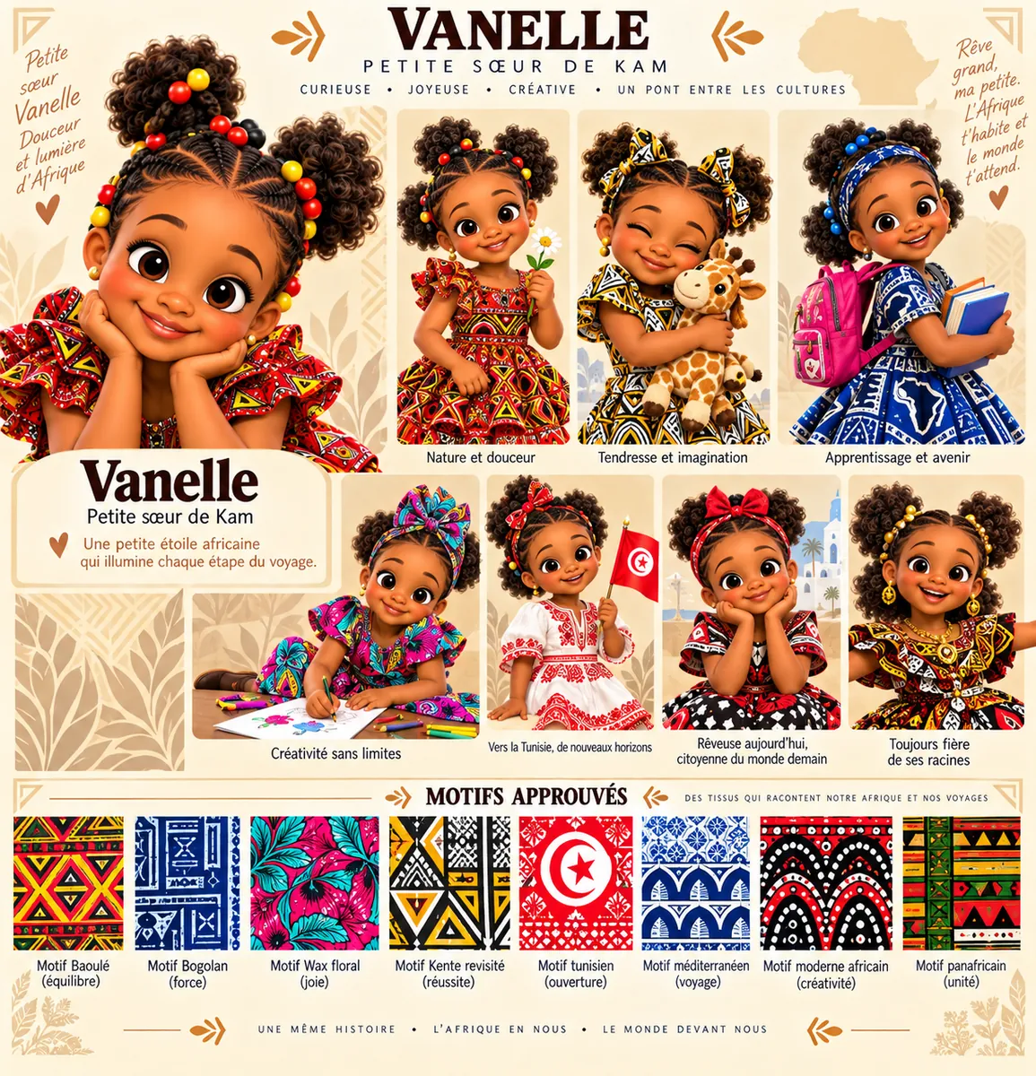 Character palette: Vanelle