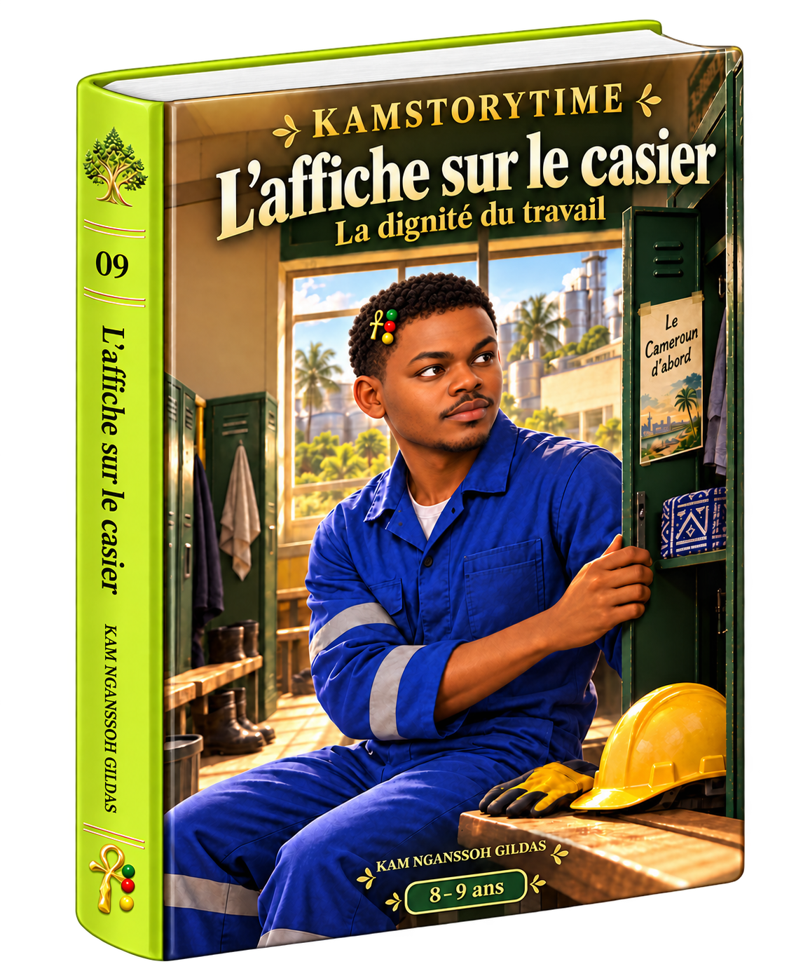 Couverture L’affiche sur le casier