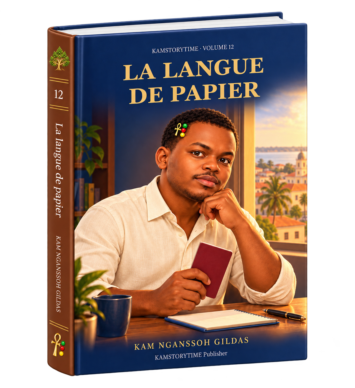 Couverture La langue de papier