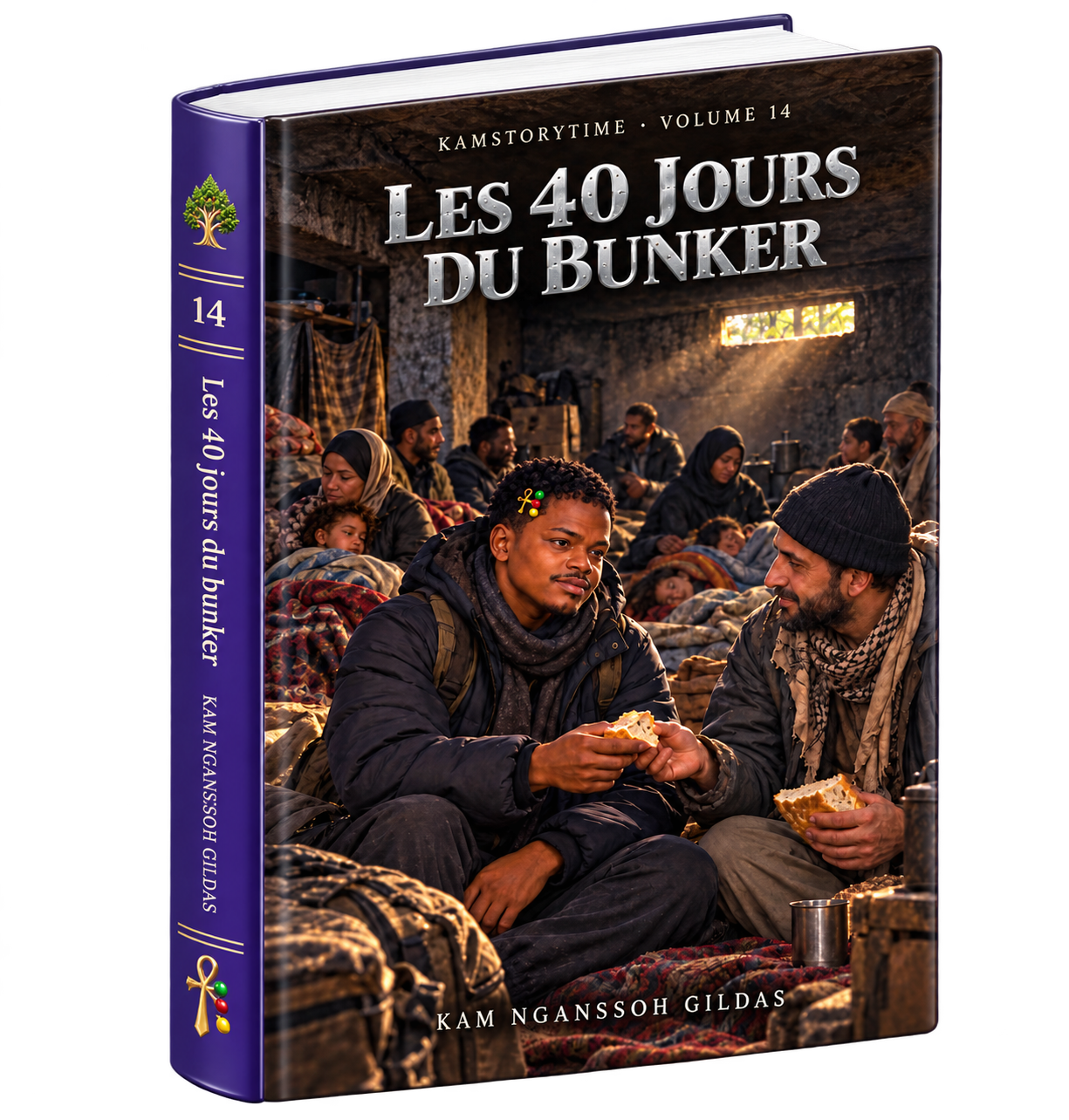 Couverture Les 40 jours du bunker