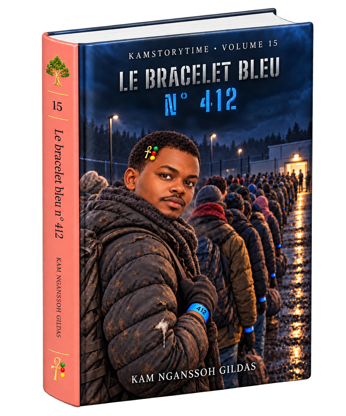 Couverture Le bracelet bleu n° 412